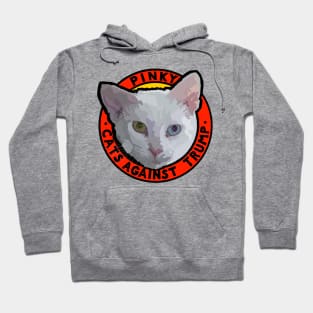 CATS AGAINST TRUMP - PINKY Hoodie